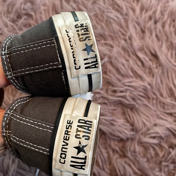 Womens 7 grey converse - Picture 2 of 4